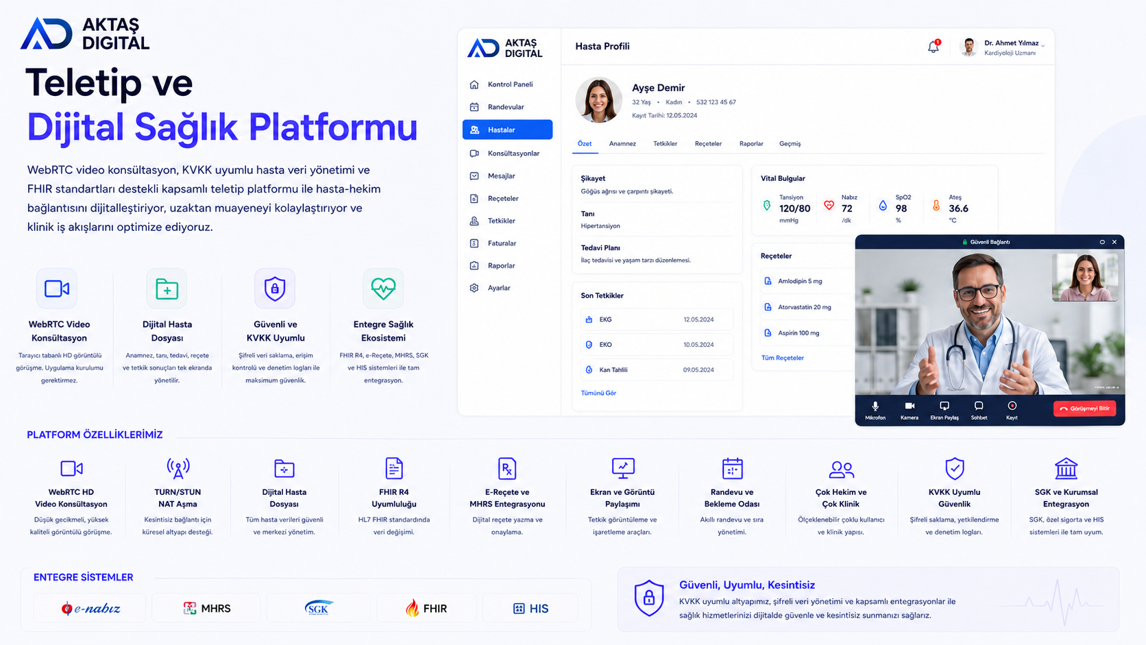 Teletıp ve Dijital Sağlık Platformu – 1