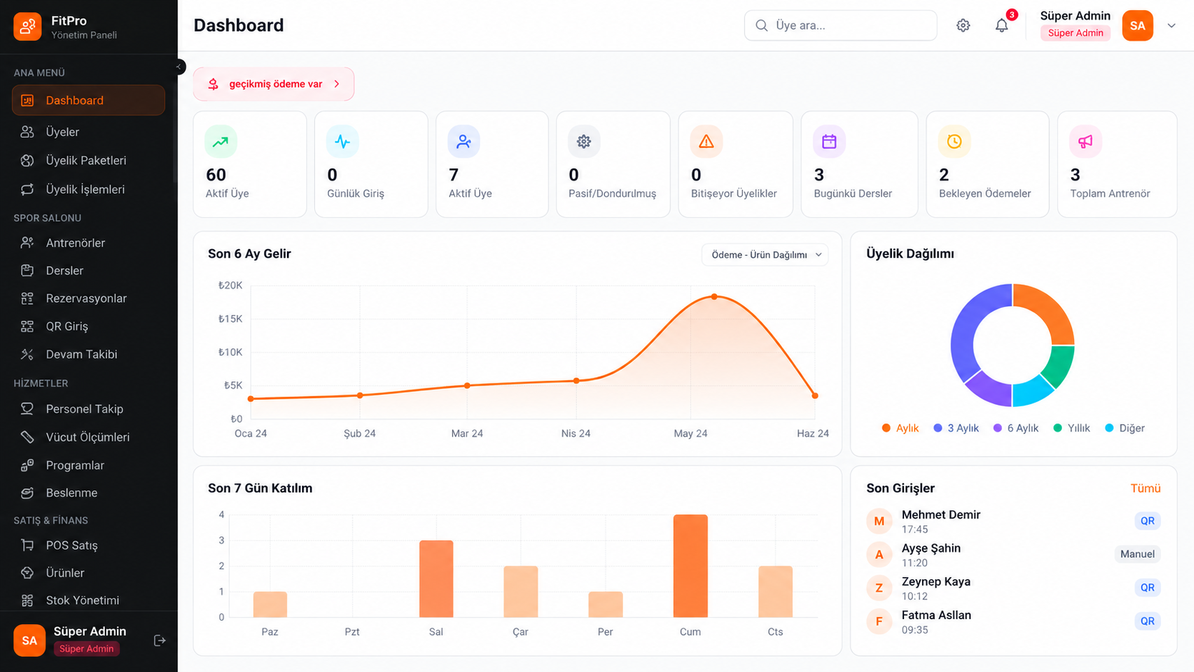FitPro — Gym Management System – 1
